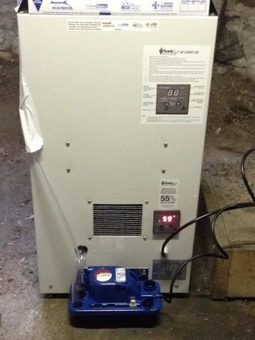 SaniDry Dehumidifier in Newport, Rhode Island