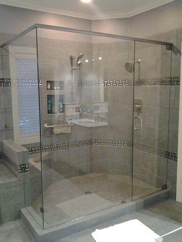 Luxurious Shower Installed.