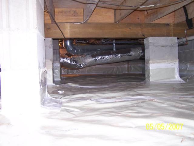 Crawl Space Humidity Repair & Encapsulation