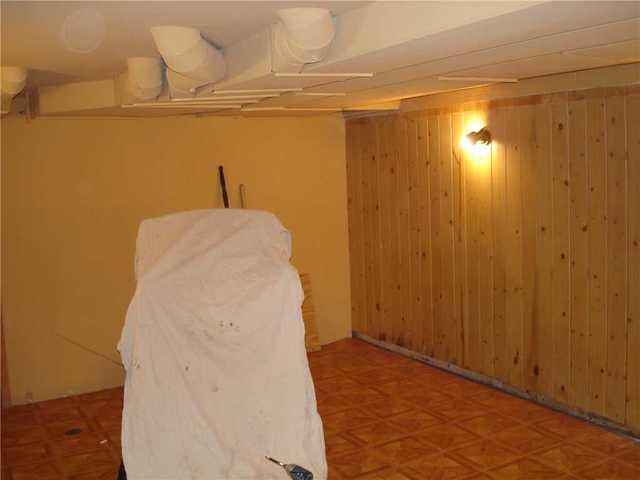 Before Photo of Basement Finishing Project