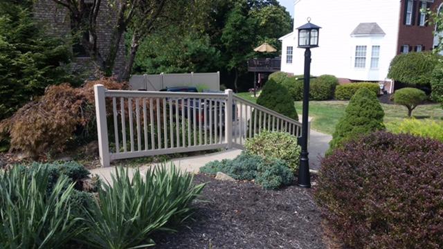 Completed railing project