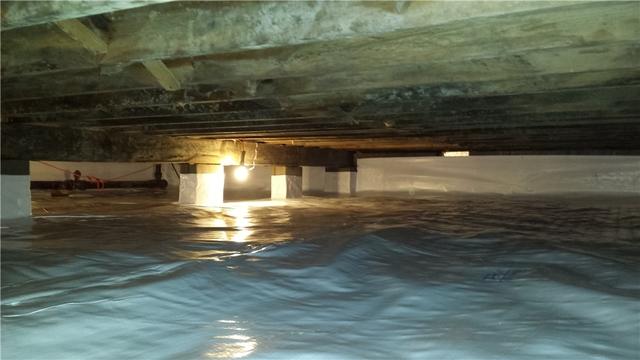 Encapsulated Crawl Space