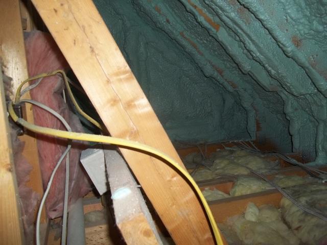 This side attic is no longer allowing conditioned air to escape!