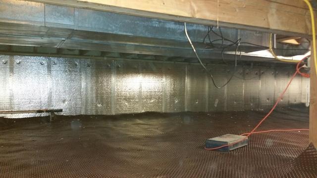 SilverGlo Insulation is Installed