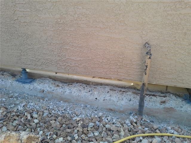 Here is a picture showing the stem wall cracked