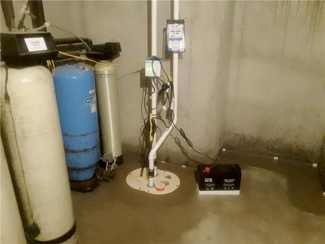 Quality 1st crew installs TripleSafe Sump Pump