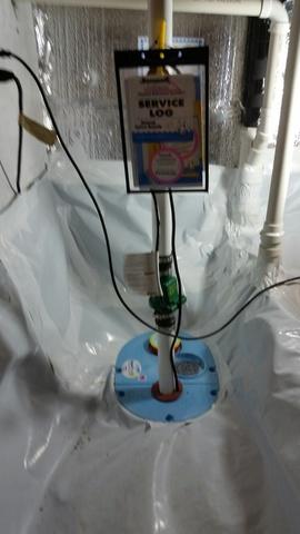 SmartSump Drains Water