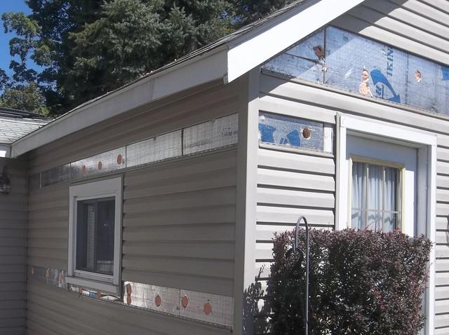 TruSoft Insulation Install in Exterior Walls