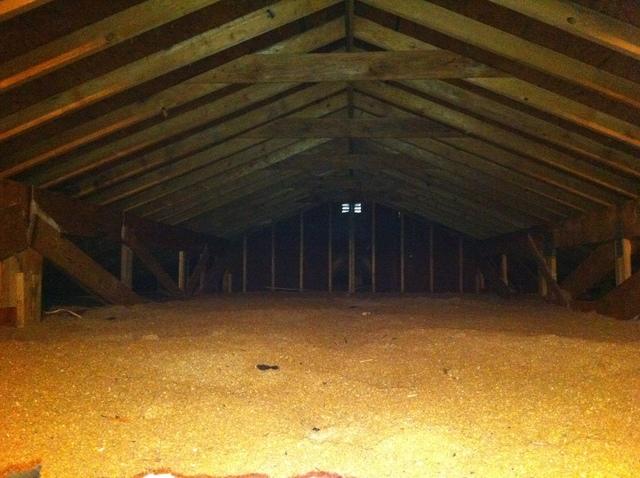 Attic Insulated with TruSoft