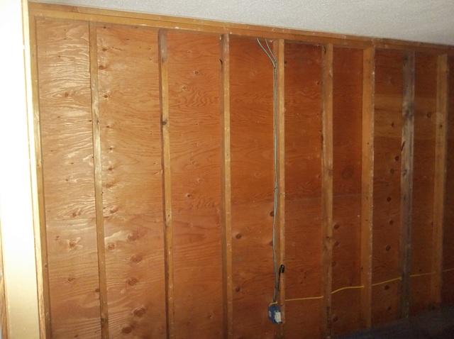 Exposed Exterior Walls