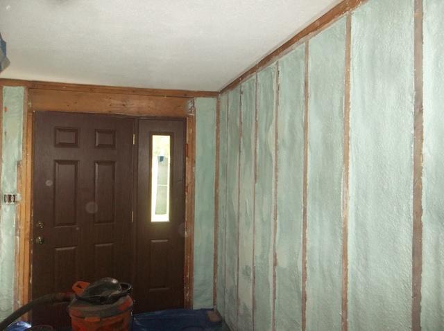 Post-Installation of Spray Foam Insulation
