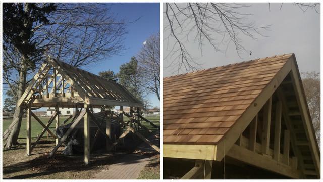 Cedar shingles are a classic and timeless style.