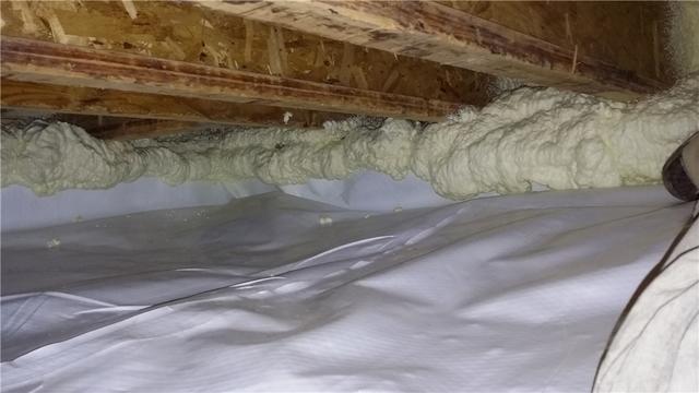 CleanSpace, a durable crawl space liner, encapsulates this space, keeping mold and moisture away.