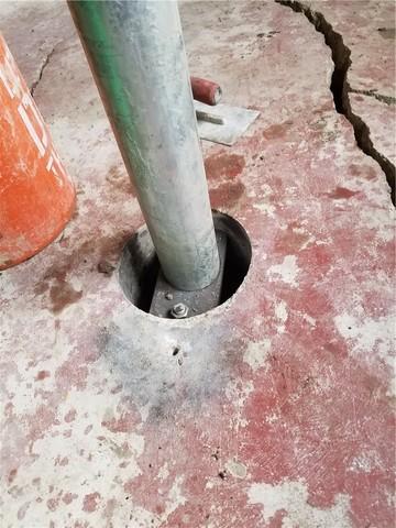 Securing SmartJacks in the Concrete