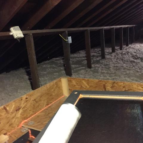 Air sealed attic, Baden, PA