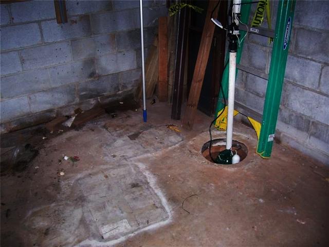Water Damage and Broken Sump Pump