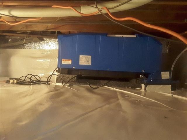 Crawl Space Dehumidifier