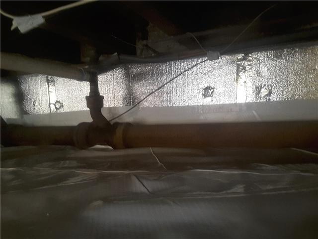 Radiant Heat Barrier Installed
