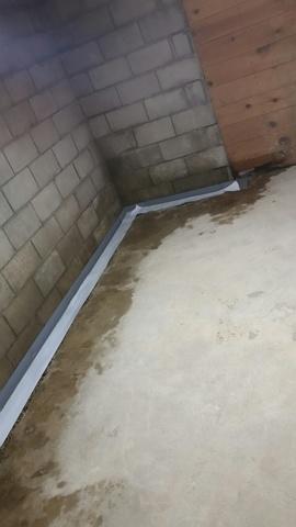 Partial Installation of Sub-Drainage System