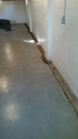 Full Perimeter WaterGuard trench