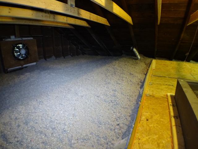 After: Properly Insulated Attic