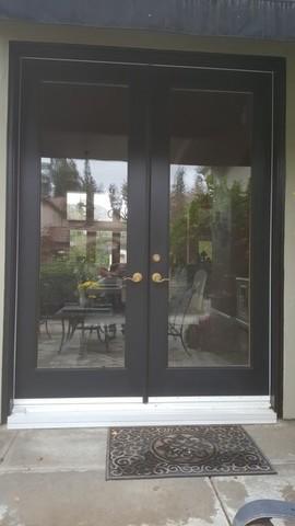 Before The Screen Door Installation in Fresno, CA