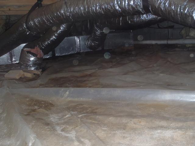 Do you think this home was tested when the duct work was installed? If the same company who installed your duct work is also maintaining your HVAC system how good of a job can they really be doing? Duct Sealing and Insulation should only be completed by certified professionals. Contact Dr. Energy Saver Delaware for a free home performance checkup (Energy Audit) today.