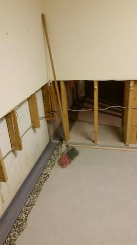 Cleaning Basement Space