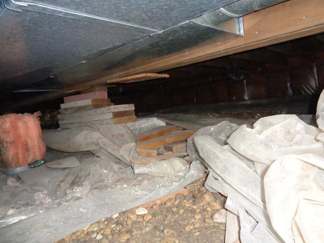 Dirty Crawl Space in La Broquerie, MB