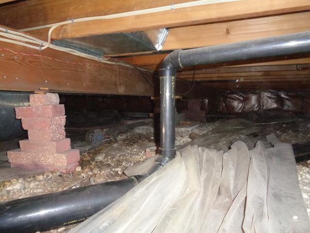 Repairing Crawl Space in La Broquerie, MB