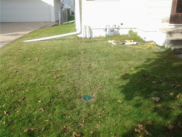 Installed discharge line in Austin, MN