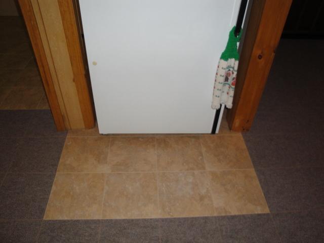 New basement tile and carpet!