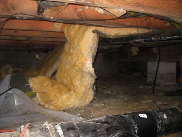 Damp And Cold Crawl Space in Forked River, NJ