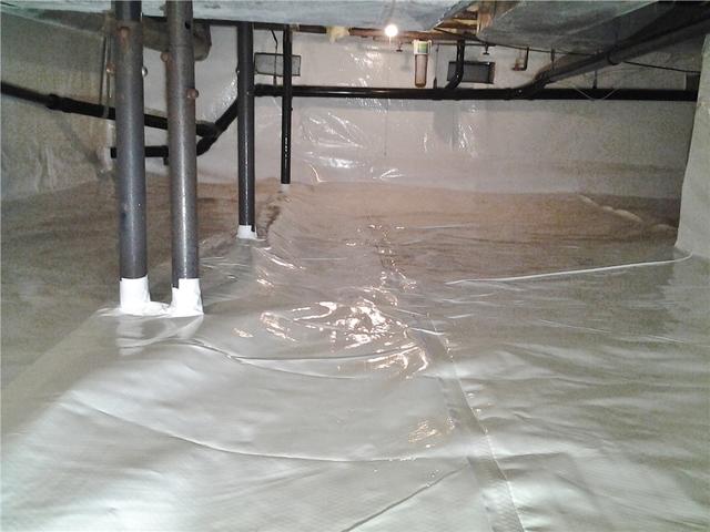 Bright White, Durable CleanSpace Liner Installed