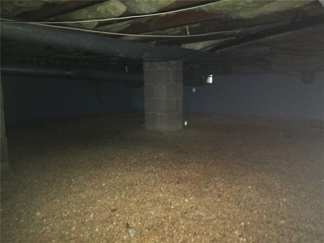 Damp and Cold Crawl space in Brick, NJ