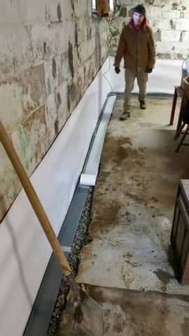 Installing WaterGuard in Rock Falls