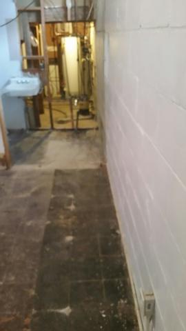 Prepping The Basement for Installation