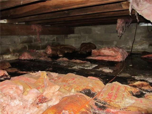 Cold and Wet Crawl Space in Marlboro Township, NJ