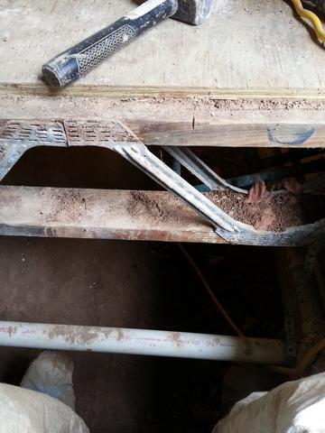 Mold Growing in Fuquay Crawlspace