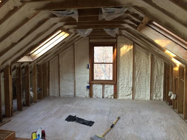 Closed Cell Spray Foam Insulation in Guilford, CT