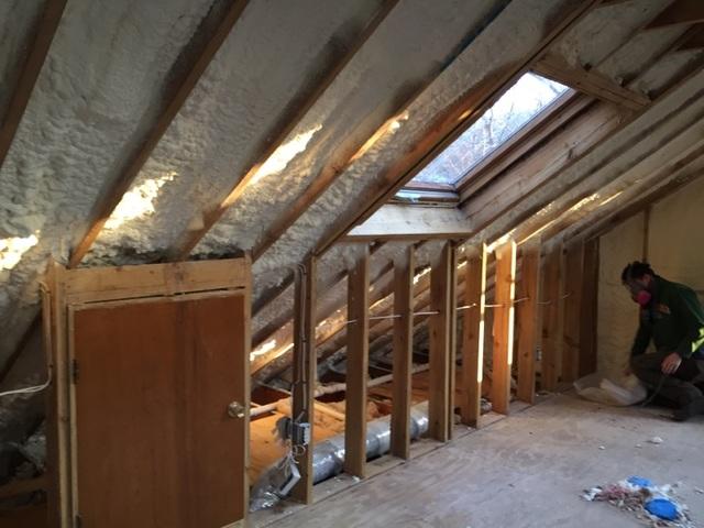 Closed Cell Spray Foam Insulation in Guilford, CT