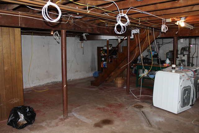 Before - Basement to Beautiful in Wethersfield, CT