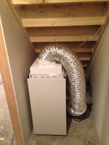 Dehumidifier project completed in Irvington, NY