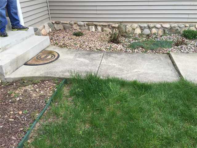 Uneven Sidewalk in Berrien Center