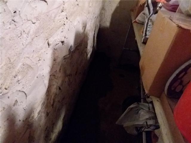 Storage Against Basement Walls