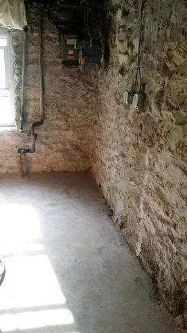 Before - Basement in Croton on Hudson, NY