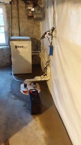 TripleSafe Sump Pump and SaniDry in Croton on Hudson, NY