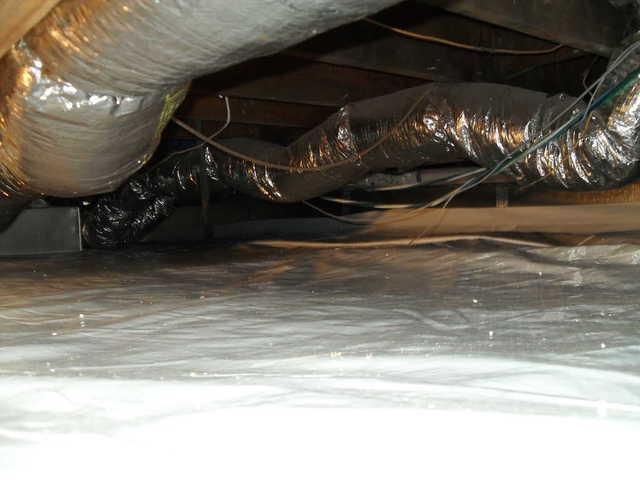 Clean and Dry Crawlspace