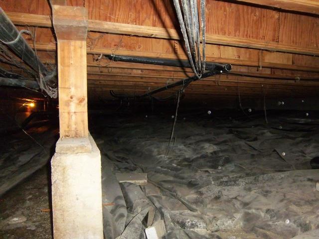 Another view from Crawlspace before work was started