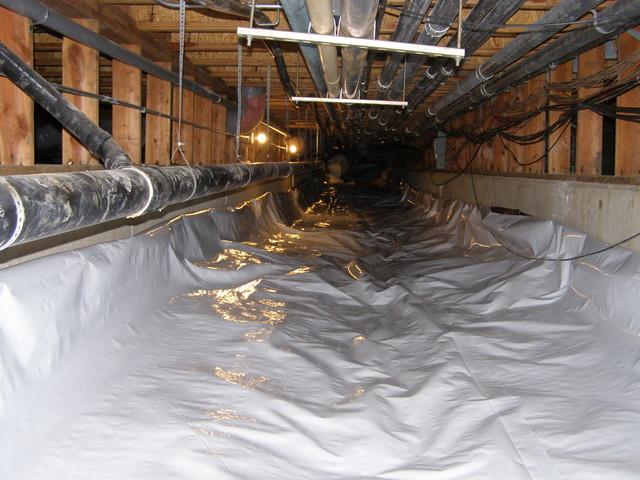 CleanSpace Liner installed in the Crawlspace and it looks amazing!